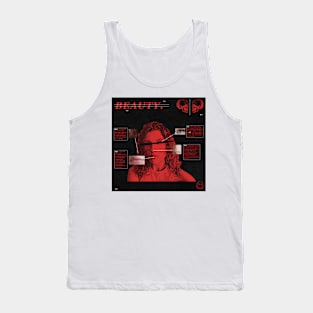 Graphic Design (Anatomy of Beauty) red and natural version Tank Top